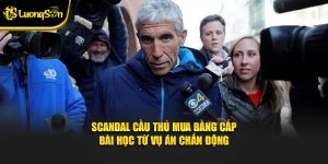 Scandal cầu thủ mua bằng cấp