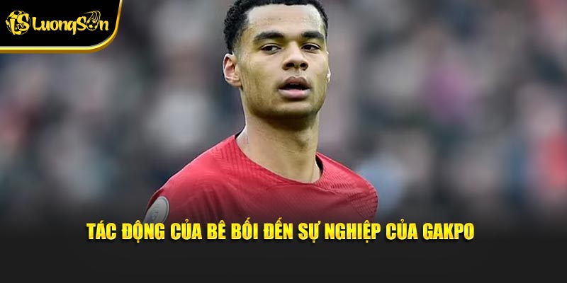 Tác động của bê bối đến sự nghiệp của Gakpo
